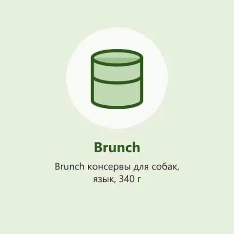 Brunch консервы для собак, язык, 340 г (фото-заглушка)