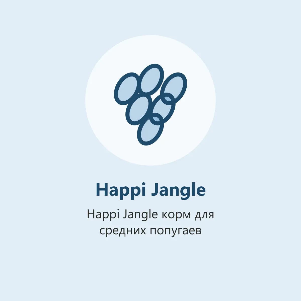 Happi Jangle корм для средних попугаев (фото-заглушка)
